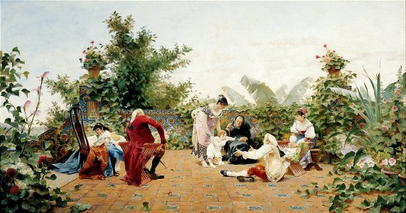 Germán Álvarez de Algeciras - The First Step - Google Art Project