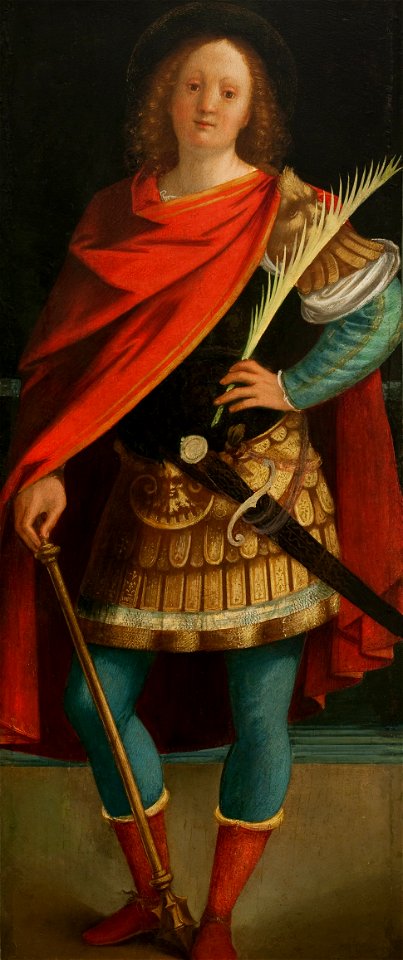 Gerolamo Giovenone - Saint Gervase - Google Art Project