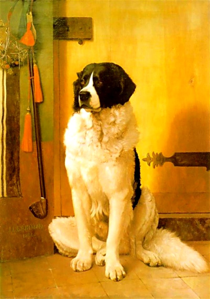 Gerome study dog 1852 (22145883229)