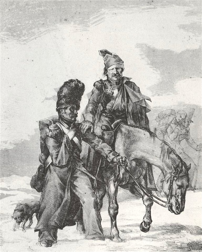 Gericault Theodore 1818 Rueckkehr aus Russland
