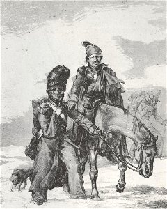 Gericault Theodore 1818 Rueckkehr aus Russland