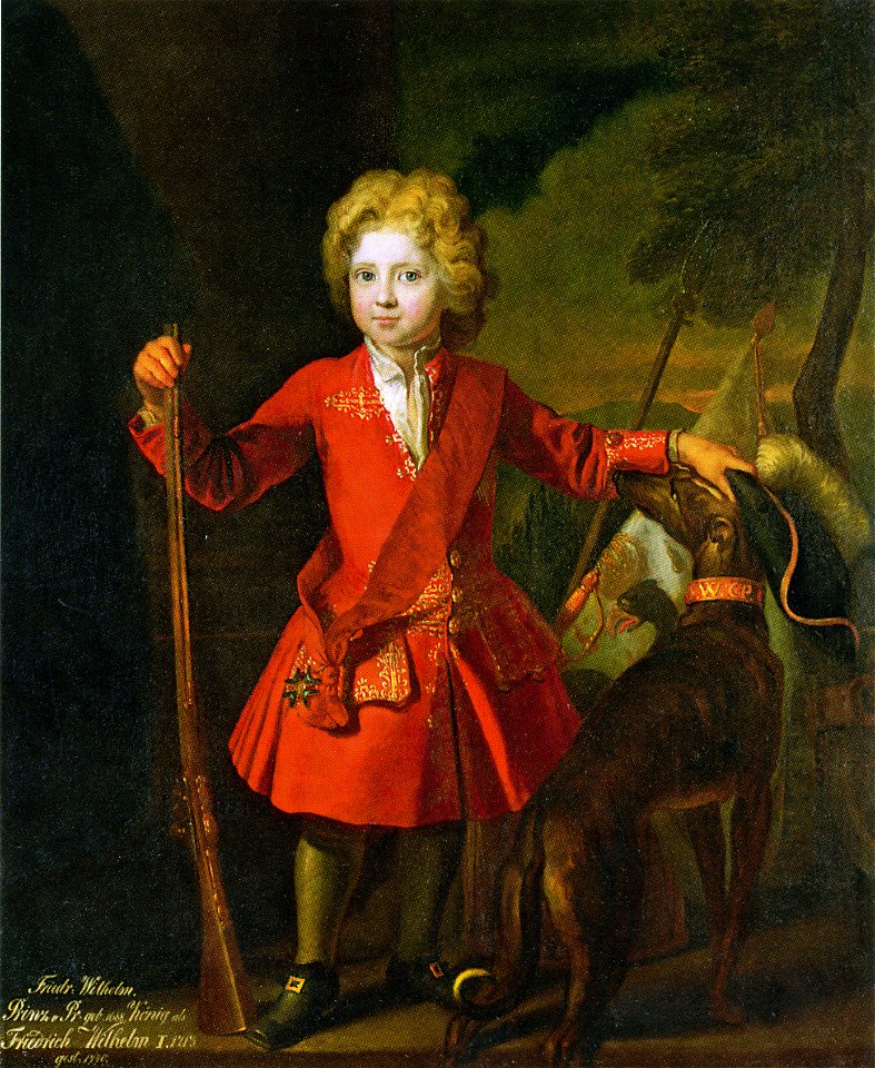 Friedrich Wilhelm I um 1701