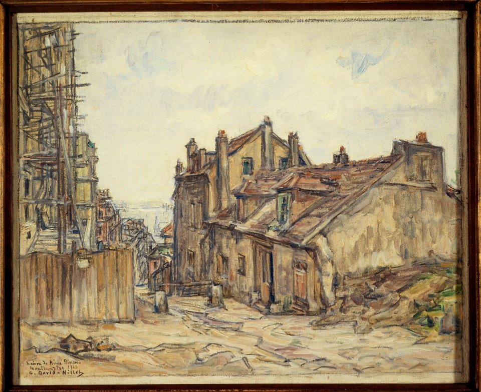 Germain David-Nillet - La Maison de Mimi Pinson à Montmartre - P1558 - Musée Carnavalet