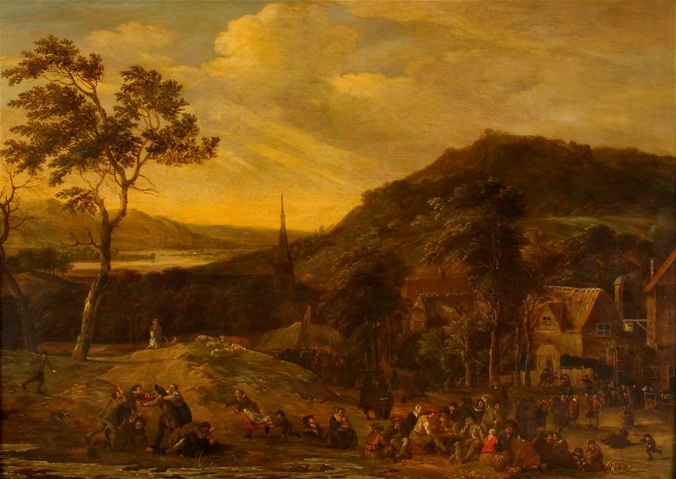 Gerrit Battem - Dorpskermis - 0073 - Rijksmuseum Twenthe