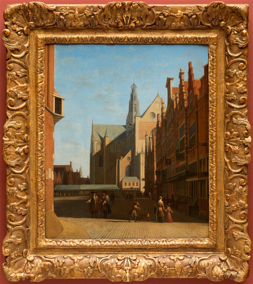 Gerrit Adriaensz. Berckheyde - View of the Grote Kerk in Haarlem - 89.30 - Detroit Institute of Arts