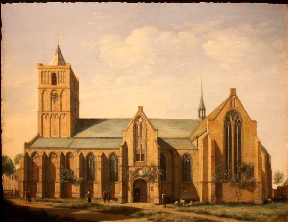 Gerrit Berckheyde The Church of Noordwijk