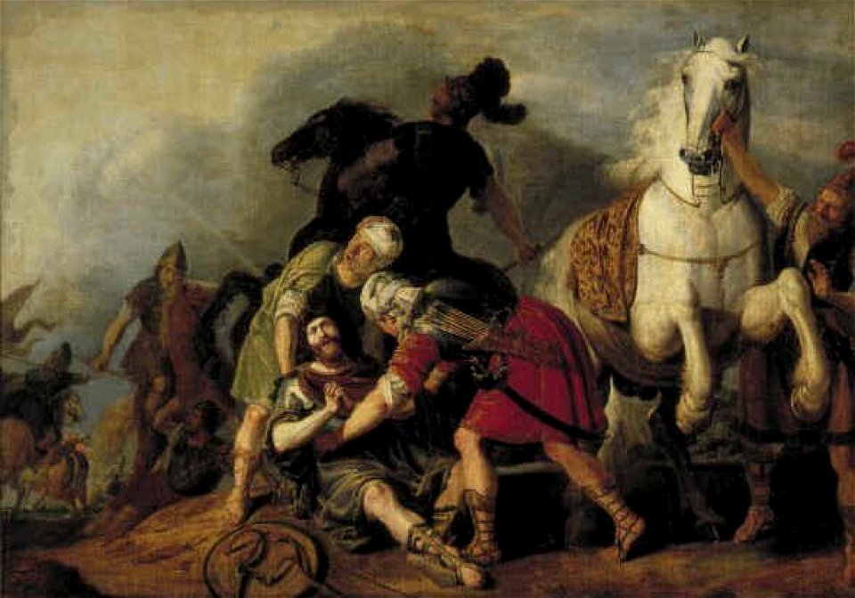 Gerrit Claesz. Bleker - Saul op weg naar Damascus door blindheid geslagen - 1059 (OK) - Museum Boijmans Van Beuningen