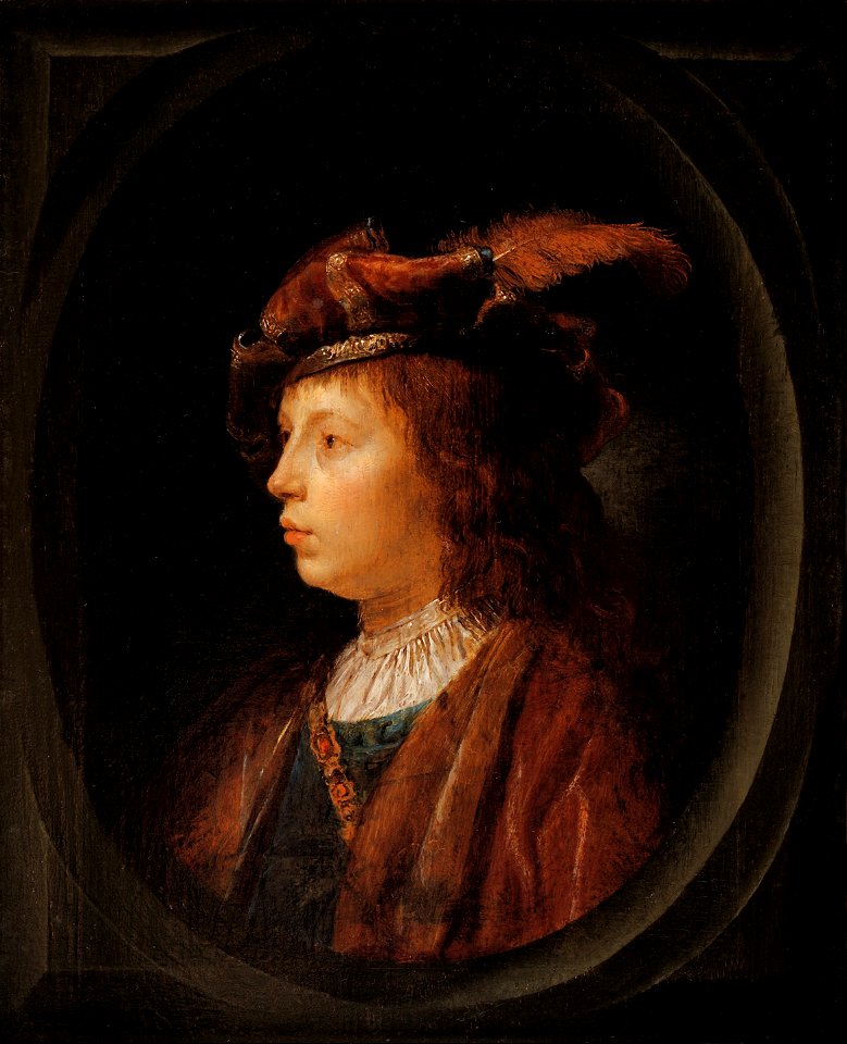 Gerrit Dou - Head of a youth - Google Art Project