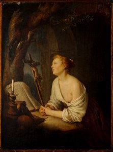 Gerrit Dou - The Penitent Magdalen - 2019-261 - Princeton University Art Museum