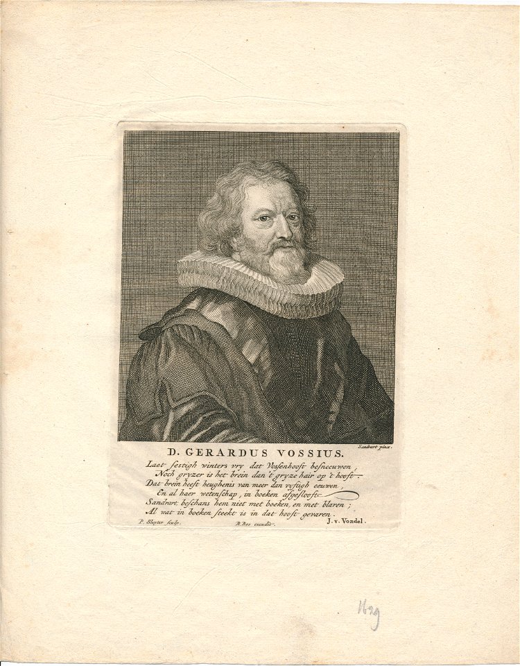 Gerrit Janszoon Vos 1577-1649 Erfgoedcentrum Rozet 300 191 d 2 A-27