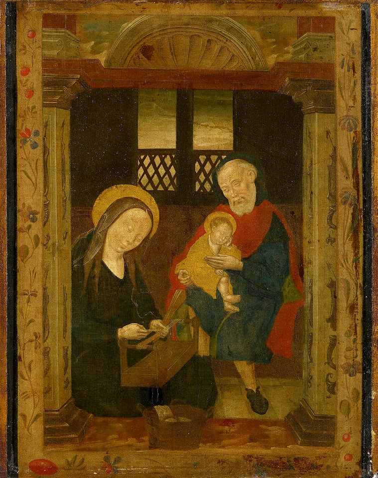 German School, 16th century - The Holy Family - RCIN 403478 - Royal Collection