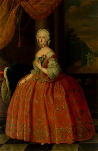 German School, 18th century - Princess Charlotte of Prussia (1716-1801), later Duchess of Brunswick (^) - RCIN 403013 - Royal Collection