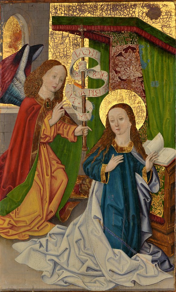 German, Southern Germany - The Annunciation - P28e22 - Isabella Stewart Gardner Museum
