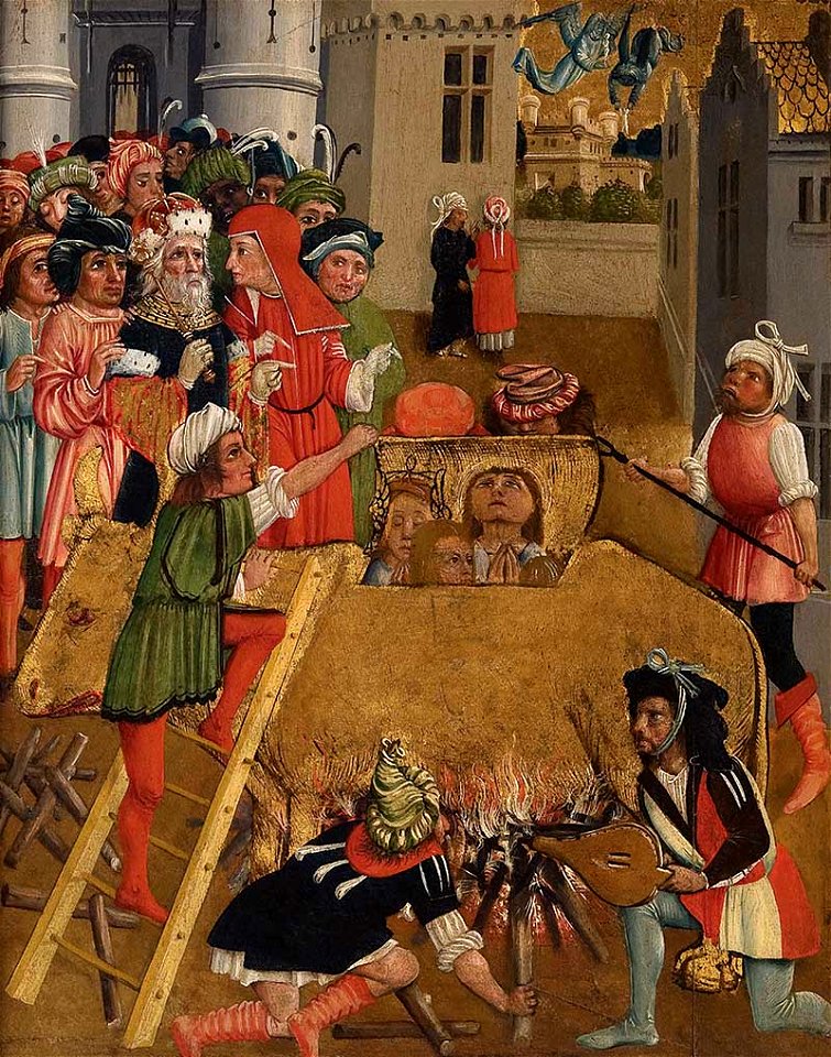 German painting in Art Museum in Azerbaijan