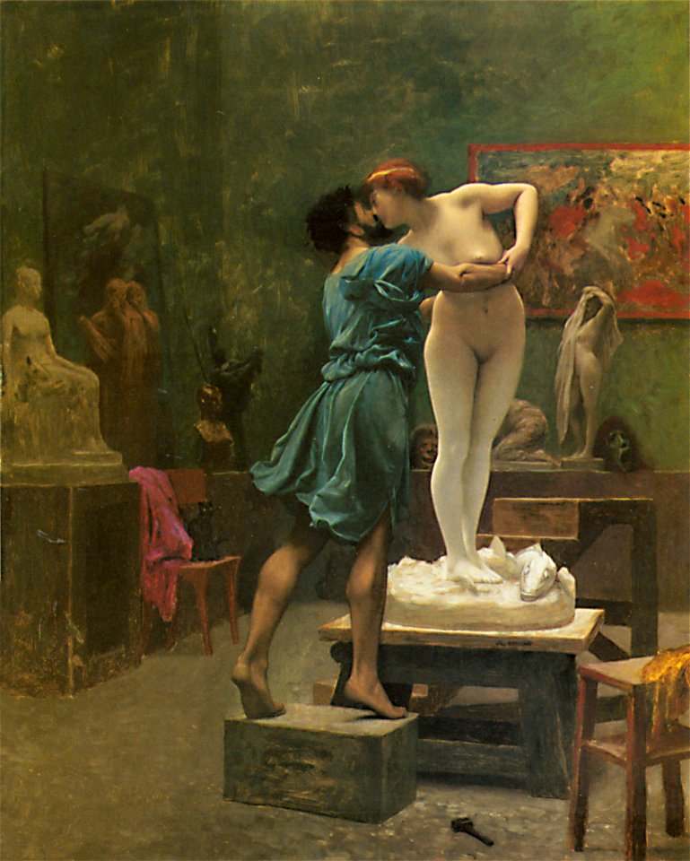 Gerome pygmalion-galatee