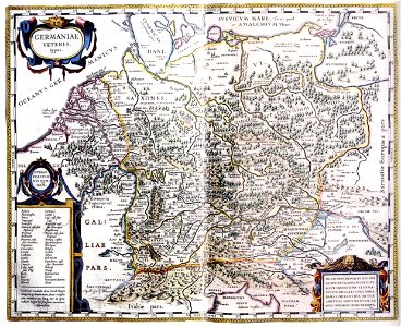 Germaniae veteris typus Novus Atlas 1649 (Isny)