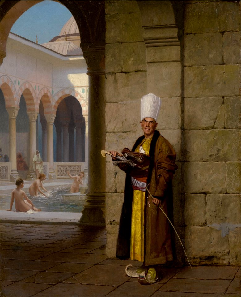 The Grand White Eunuch by Jean-Léon Gérôme