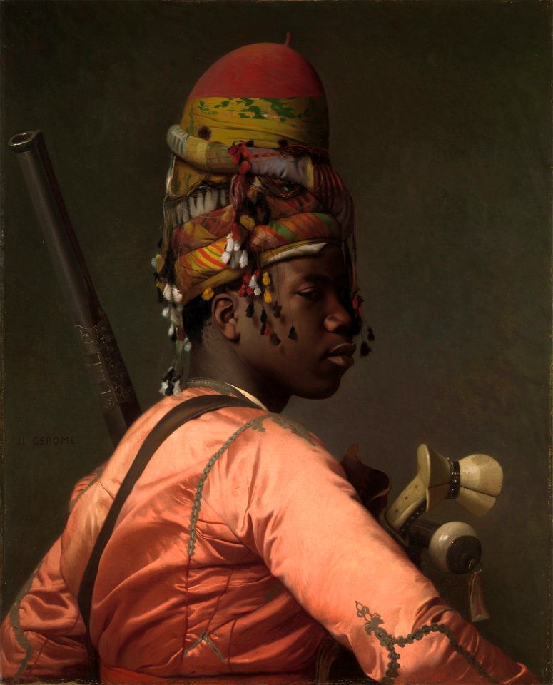 Gérôme-Black Bashi-Bazouk-c. 1869