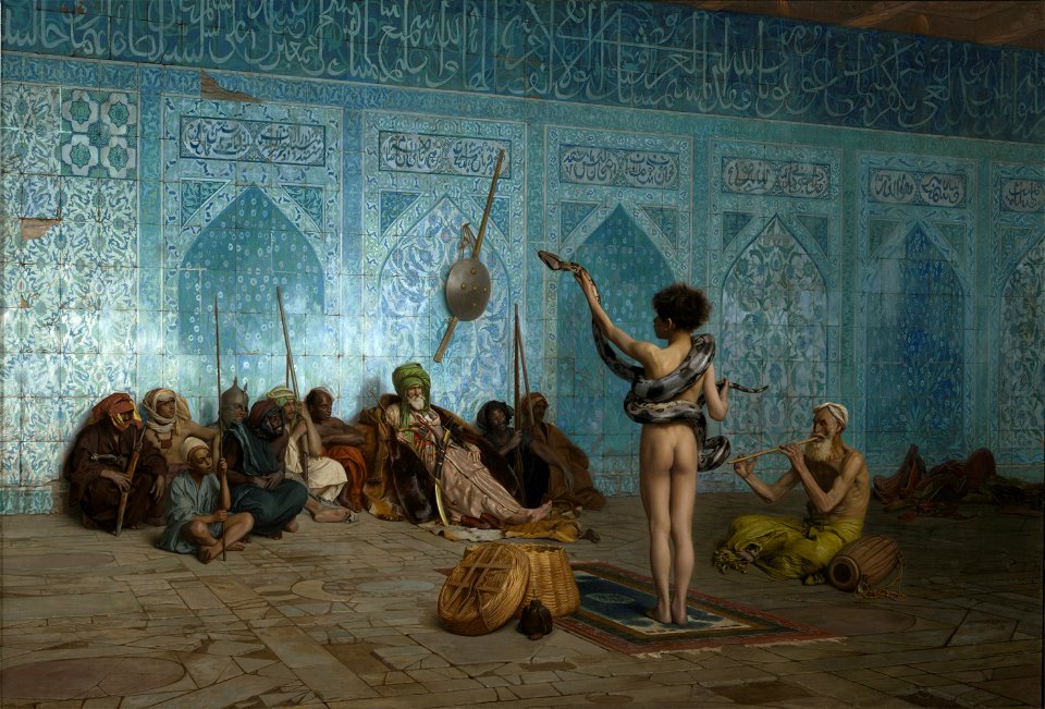 Jean-Léon Gérôme - Le charmeur de serpents