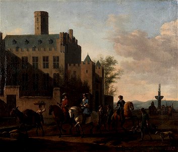 Gerrit Beckheyde - Departure for the Hunt