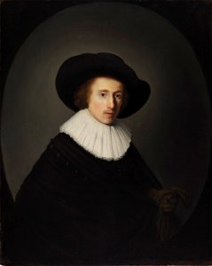 Gerrit Dou - Portrait of a Man with a Hat - GD-100