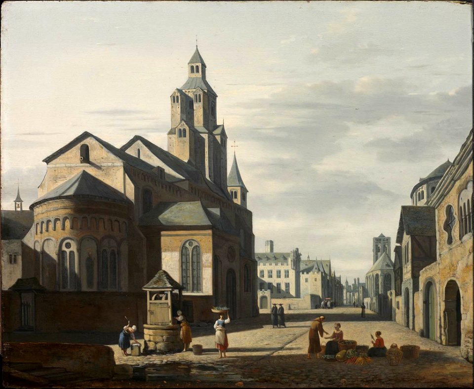 Gerrit Berckheyde - Church of Saint Cecilia, Cologne