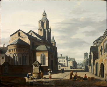 Gerrit Berckheyde - Church of Saint Cecilia, Cologne