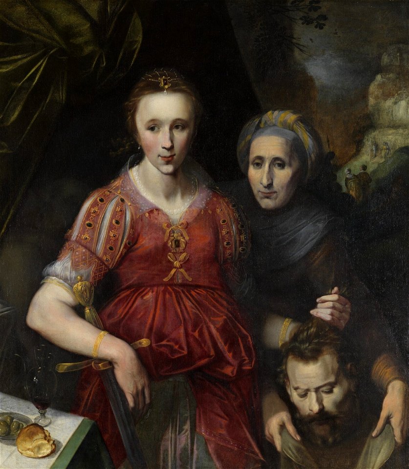 Gerrit Pietersz. - Judith met het hoofd van Holofernes - St 160 - Museum Boijmans Van Beuningen