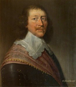 Gerrit van Honthorst (c.1590-1592-1656) - Portrait of an Unknown Officer - 446742 - National Trust