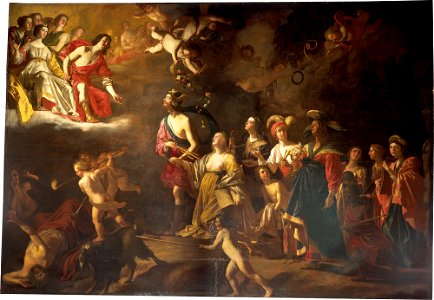 Gerrit van Honthorst (Utrecht 1590-1656) - Apollo and Diana - RCIN 405746 - Royal Collection