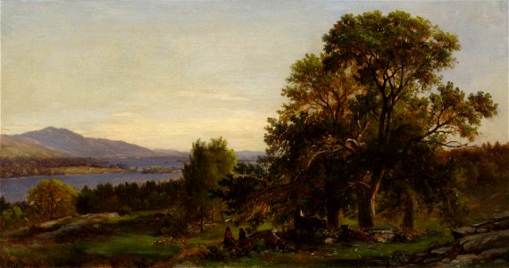 Chestnut Trees at Bolton, Lake George by Samuel Lancaster Gerry