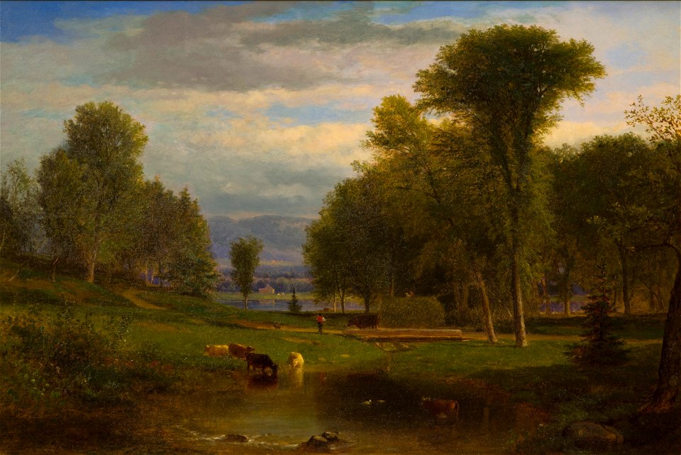 Bringing in the Hay by Samuel Lancaster Gerry