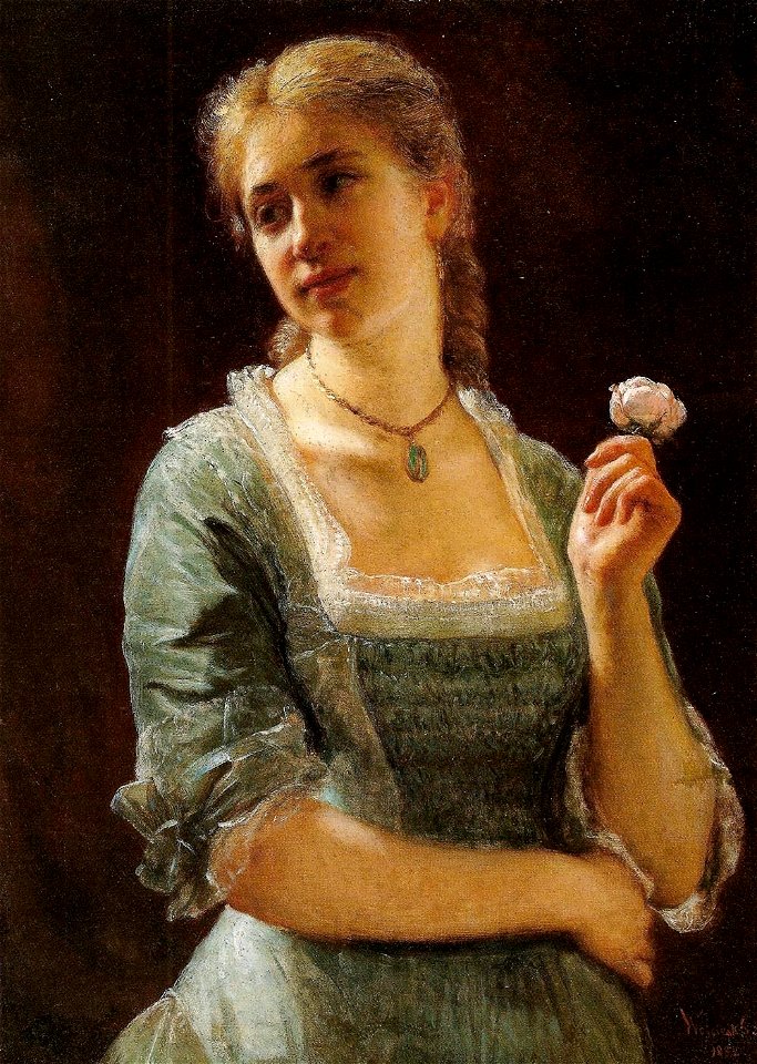 Gerson - Portret Jadwigi Strachockiej 1882