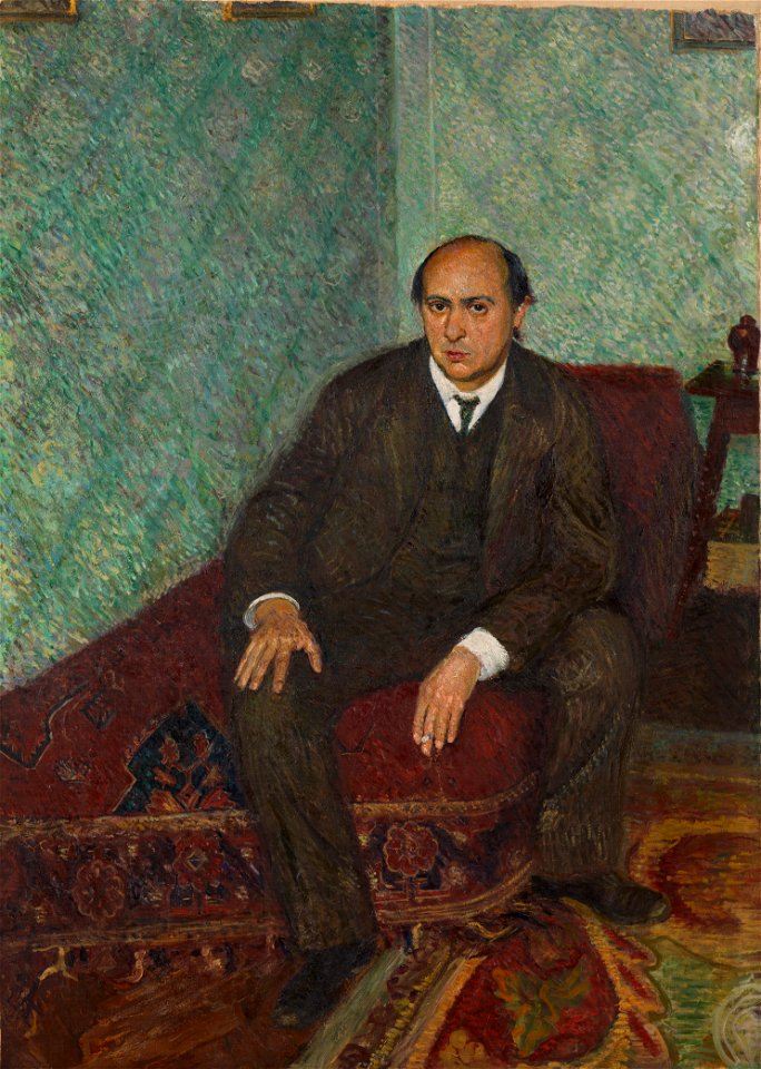 Gerstl, Richard - Arnold Schoenberg Seated (1906)