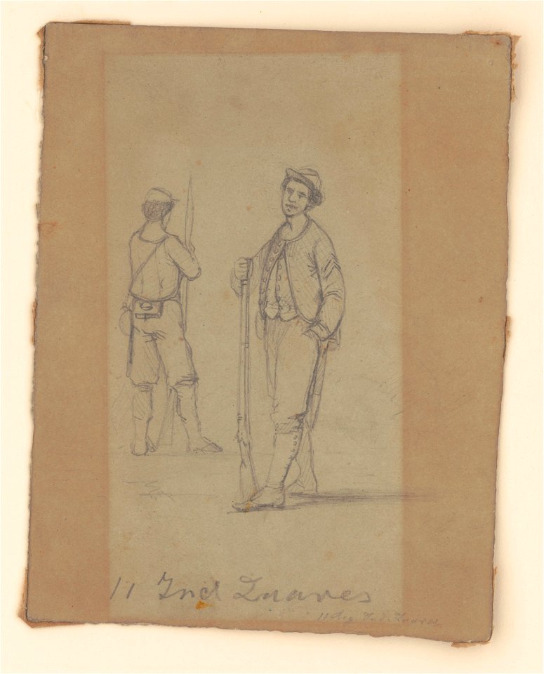 Eleventh Regiment Indiana Zouaves LCCN2017646853
