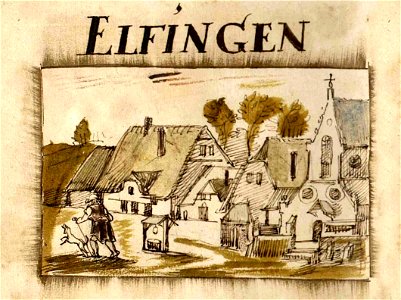 Elfingen by Jean Bertels 1597