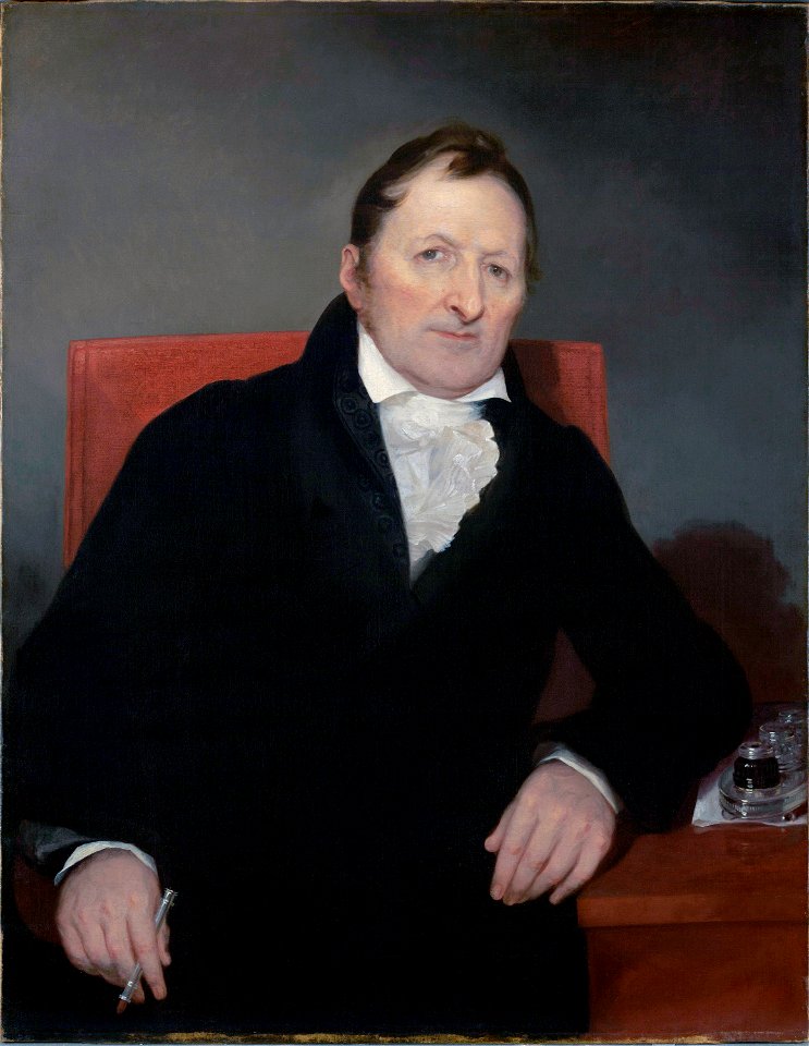 Eli Whitney by Samuel Finley Breese Morse 1822FXD