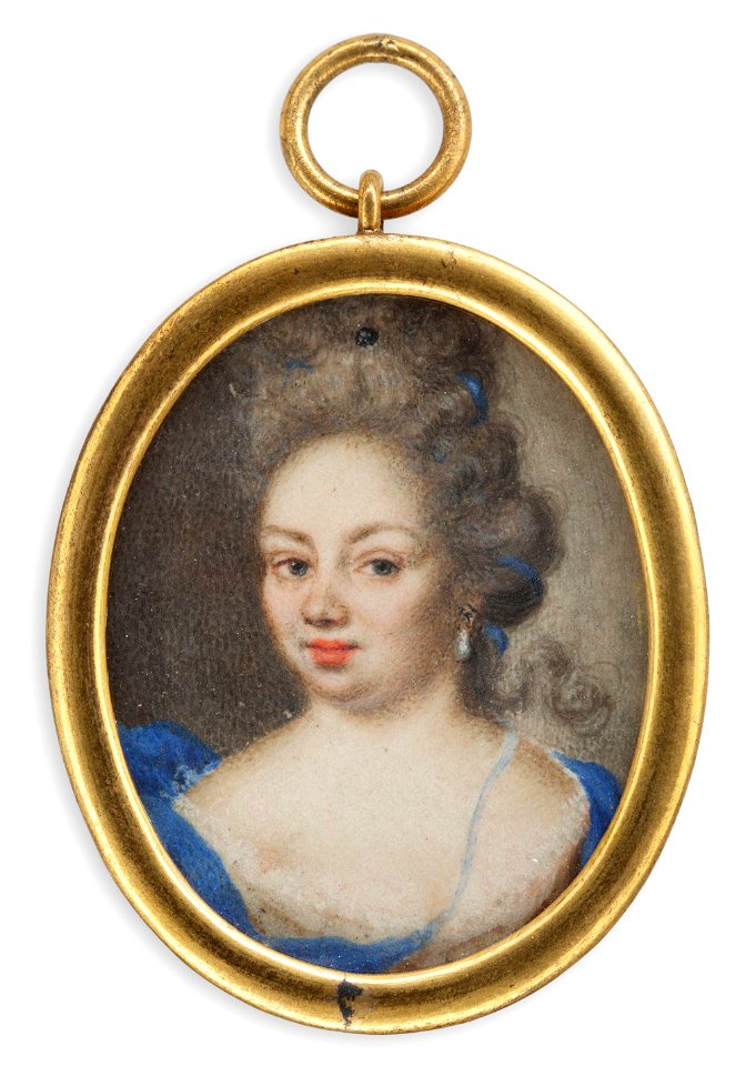 Elias Brenner - Portrait of a lady - S 212 - Finnish National Gallery