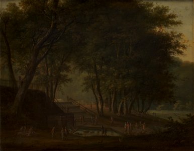 Elias Meyer - Kirsten Pils Kilde i Dyrehaven - KMSsp885 - Statens Museum for Kunst
