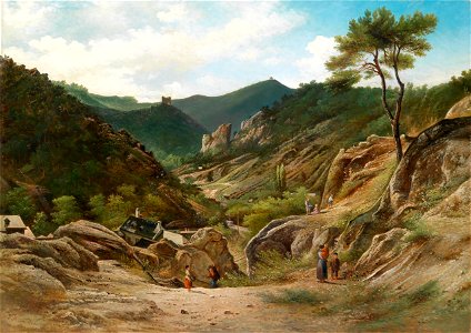 Elias Pieter van Bommel Die Klausen in Mödling 1888