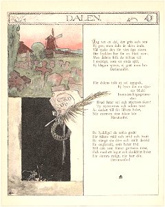 Elias Sehlstedt Dalen Ill av Carl Larsson