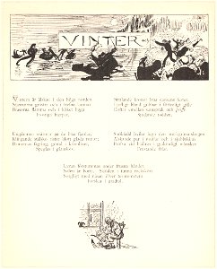 Elias Sehlstedt Vinter Ill av Carl Larsson