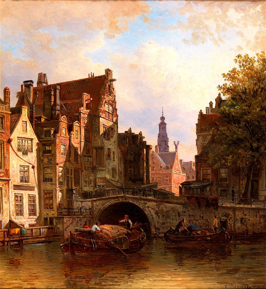 Elias van Bommel - Scene in Amsterdam