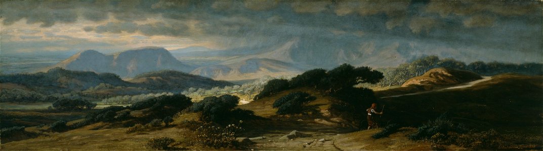 Elihu Vedder - Storm in Umbria - 1900.605 - Art Institute of Chicago