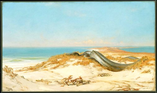 Elihu Vedder - The Lair of the Sea Serpent - 84.283 - Museum of Fine Arts