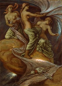Elihu Vedder - The Fates Gathering in the Stars - 1919.1 - Art Institute of Chicago