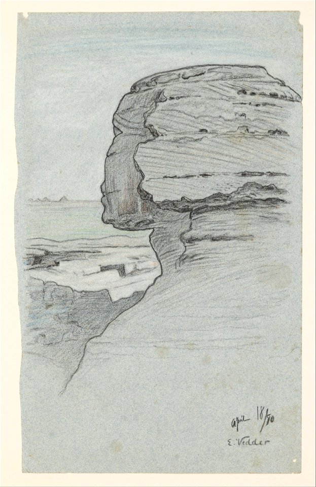 Elihu Vedder - The Sphinx, Egypt - Google Art Project