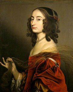 Gerrit van Honthorst (c.1590-1592-1656) - Princess Louise Hollandine (1622–1709), Princess Palatine, Abbess of Maubuisson - 493055 - National Trust