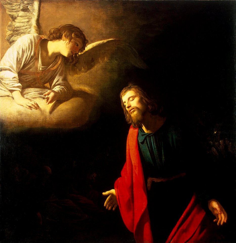 Gerrit van Honthorst - Christ in the Garden of Gethsemane (The Agony in the Garden)