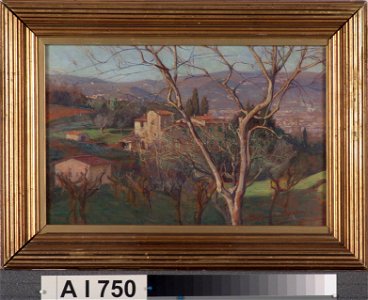 Elin Danielson-Gambogi - Firenzen seuduilta - A I 750 - Finnish National Gallery